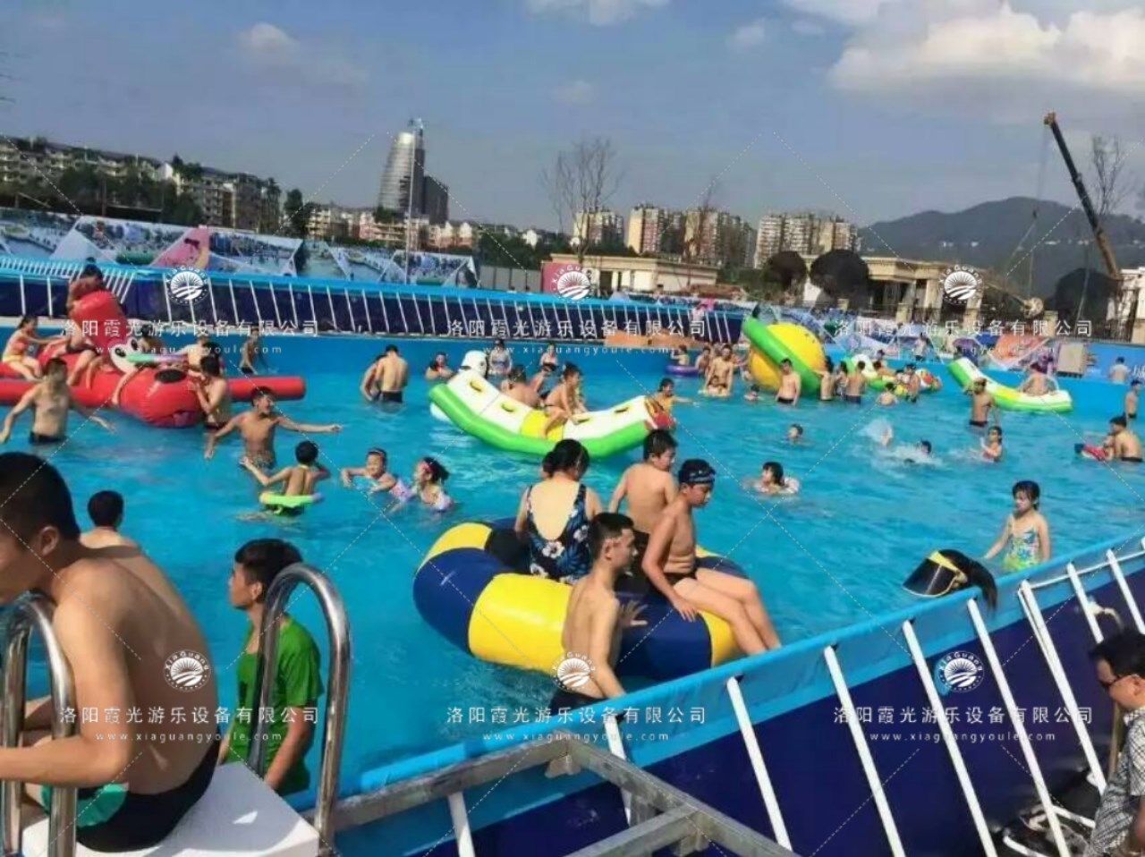 惠州支架泳池